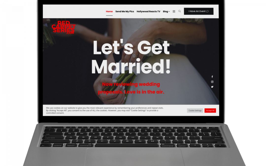 Red Carpet Series – Logo & Website Design