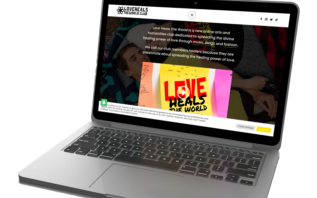 Love Heals The World – Logo & Website Design